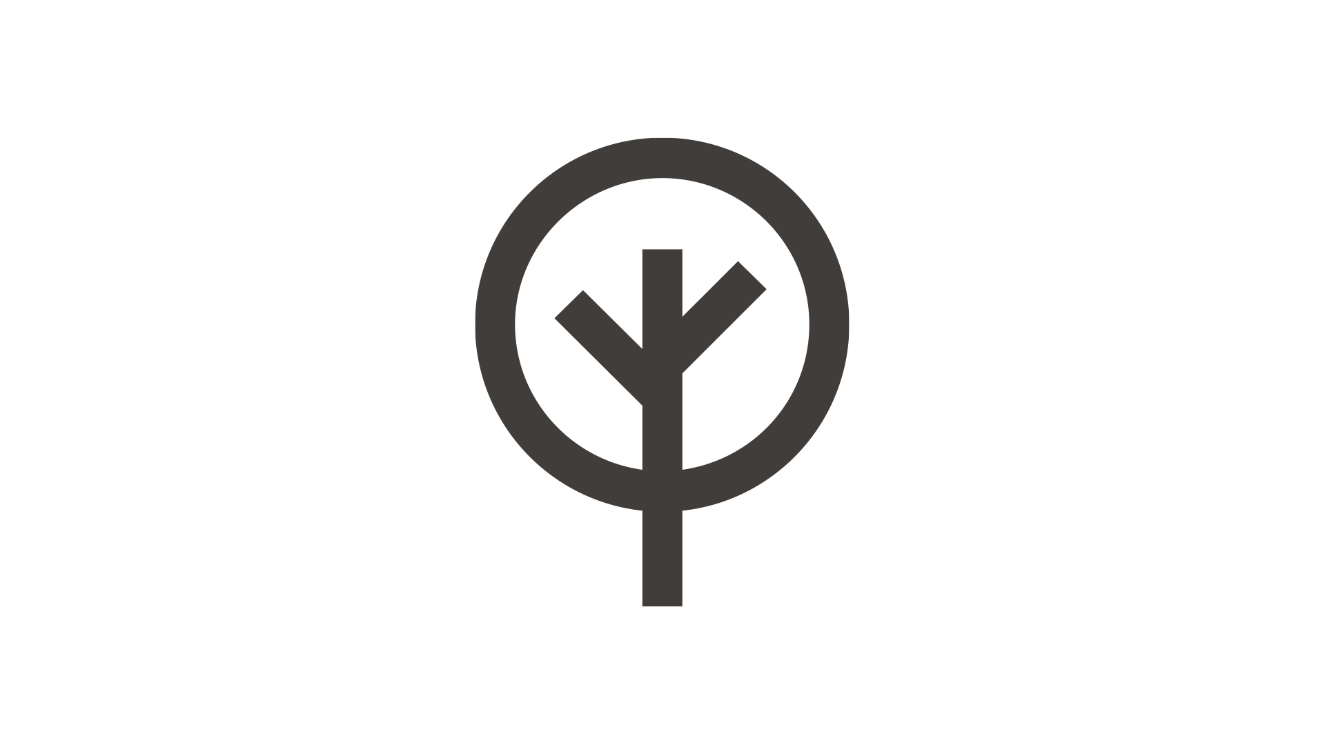 Pictogramme représentant un arbre